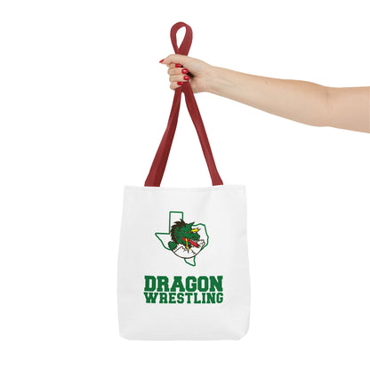 Dragon Wrestling Tote Bag (AOP)