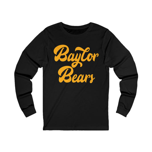 Baylor Bears Old School Long Sleeve Tee