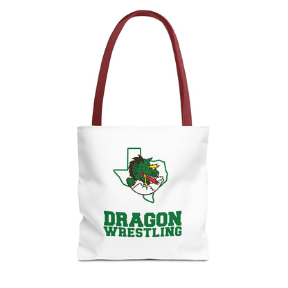 Dragon Wrestling Tote Bag (AOP)