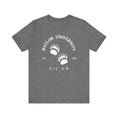 Baylor University Bear Paws Short Sleeve Tee