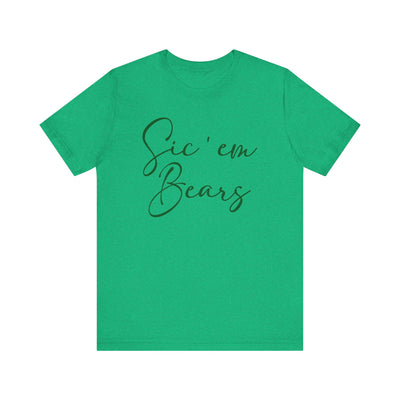 Sic 'Em Bears Short Sleeve Tee