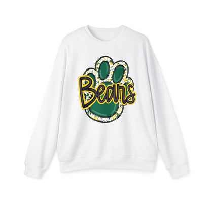 Baylor Bear Paw Premium Super Soft Crewneck