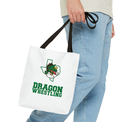 Dragon Wrestling Tote Bag (AOP)