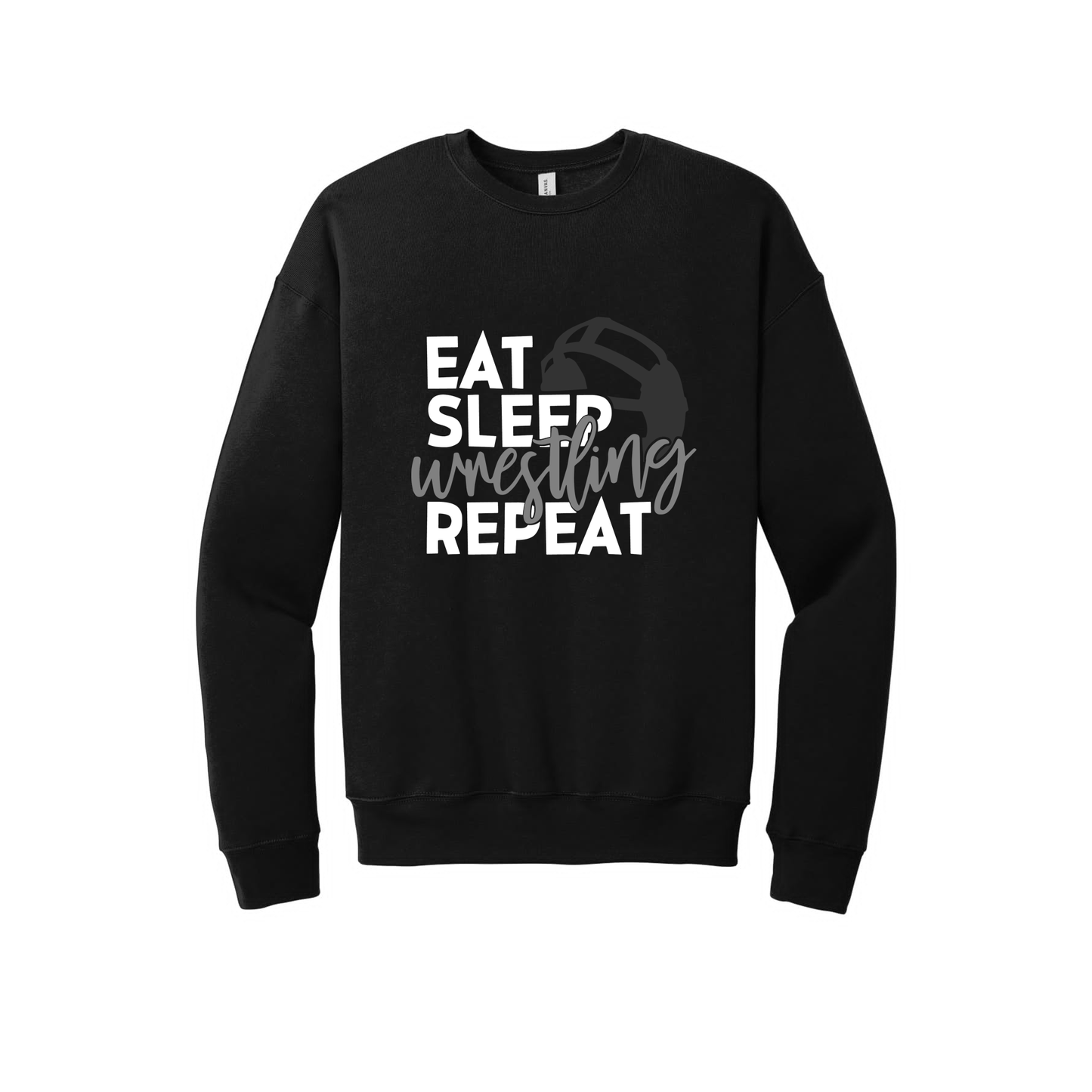 CN68 - Eat, Sleep, Wrestling, Repeat Design