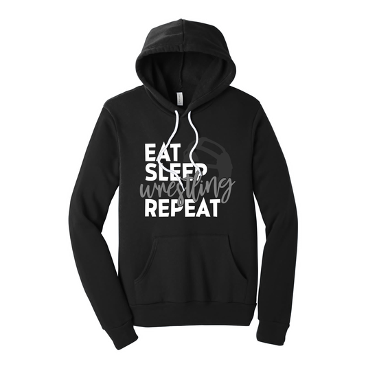 H68 - Eat, Sleep, Wrestling, Repeat Design