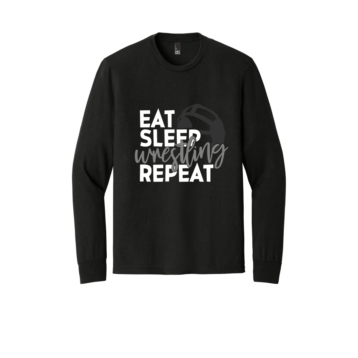 LS68 - Eat, Sleep, Wrestling, Repeat Design