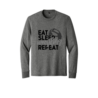 LS68 - Eat, Sleep, Wrestling, Repeat Design