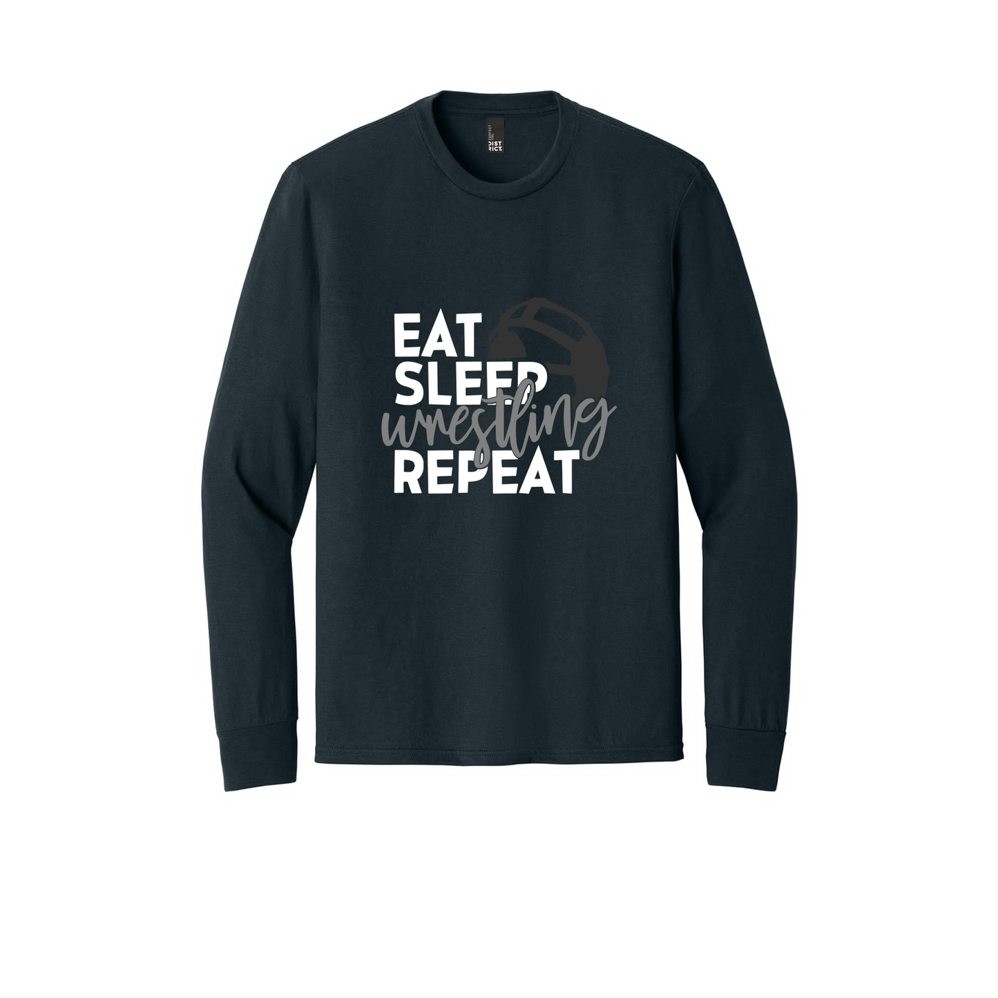 LS68 - Eat, Sleep, Wrestling, Repeat Design