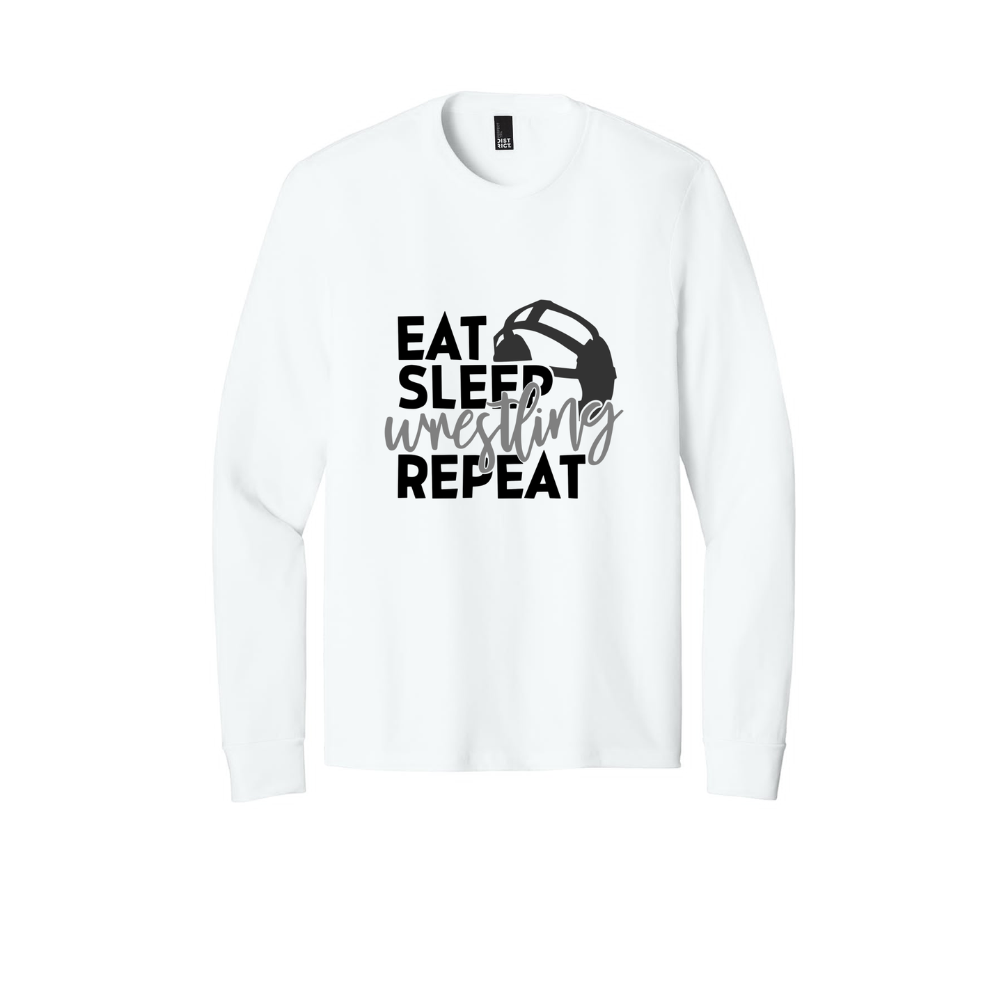 LS68 - Eat, Sleep, Wrestling, Repeat Design