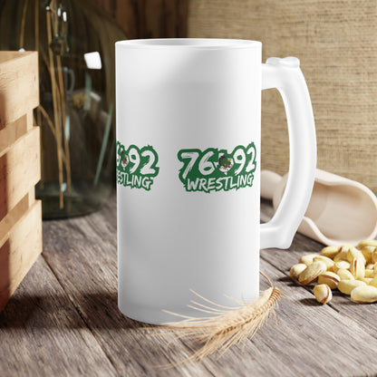 76092 Frosted Glass Beer Mug