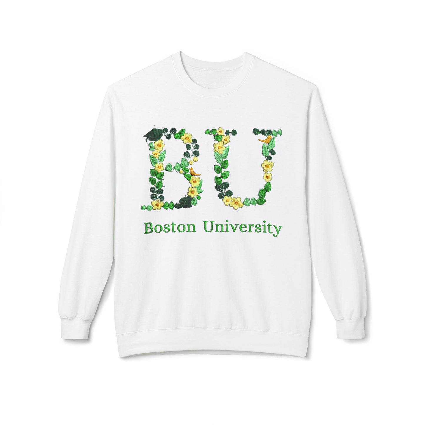 Baylor University embroidered Crewneck Sweatshirt