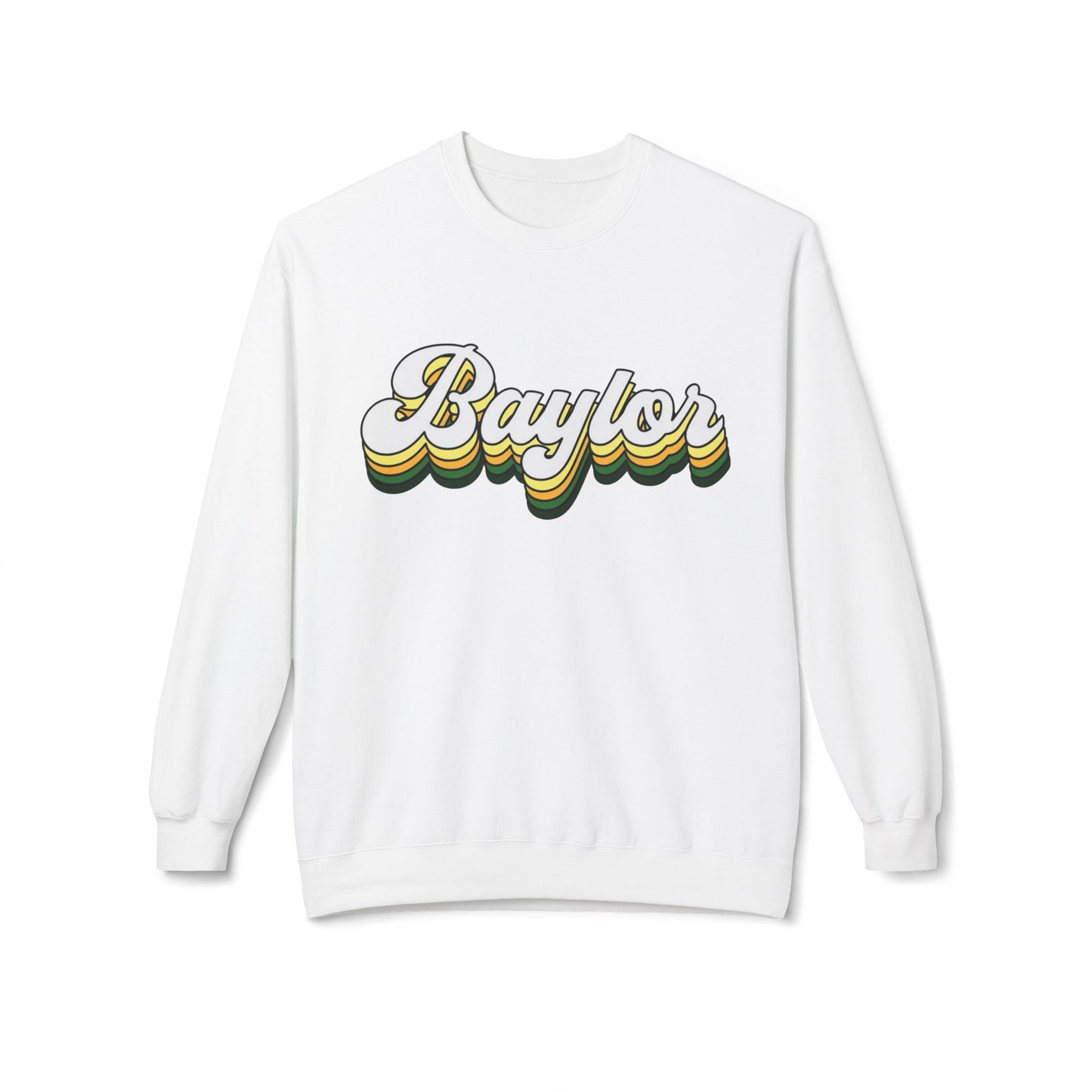 Baylor Groovy Crewneck Sweatshirt