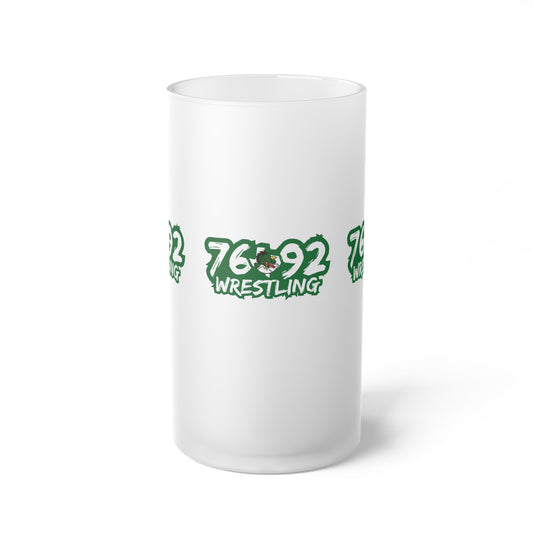 76092 Frosted Glass Beer Mug