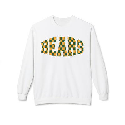 Bears Checkered Crewneck Sweatshirt