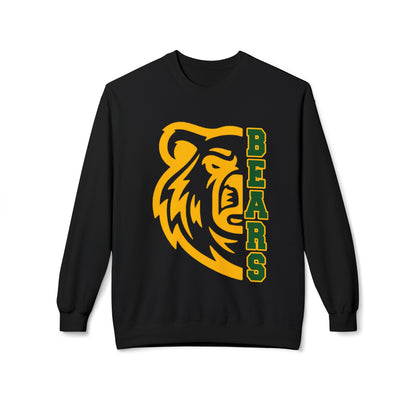 Baylor Bear half-faced Crewneck Sweatshirt