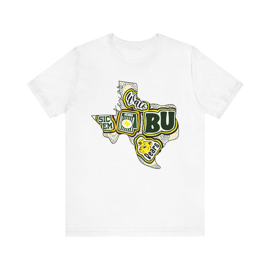 BU Texas Map Short Sleeve Tee