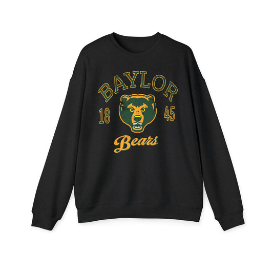 Baylor Bear Head Premium Super Soft Crewneck