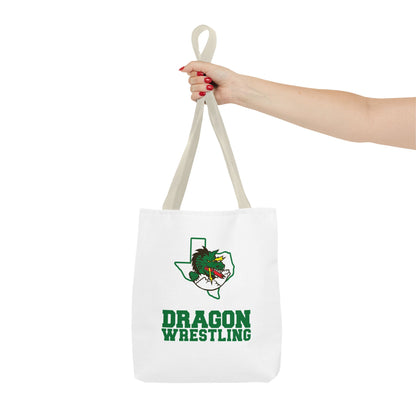 Dragon Wrestling Tote Bag (AOP)