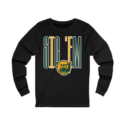 Sic 'Em Long Sleeve Tee