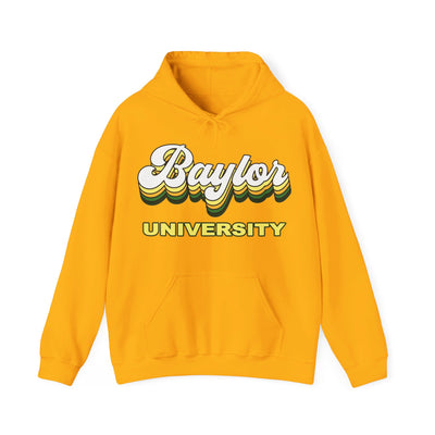 Baylor University Groovy Unisex Heavy Blend™ Hooded Sweatshirt