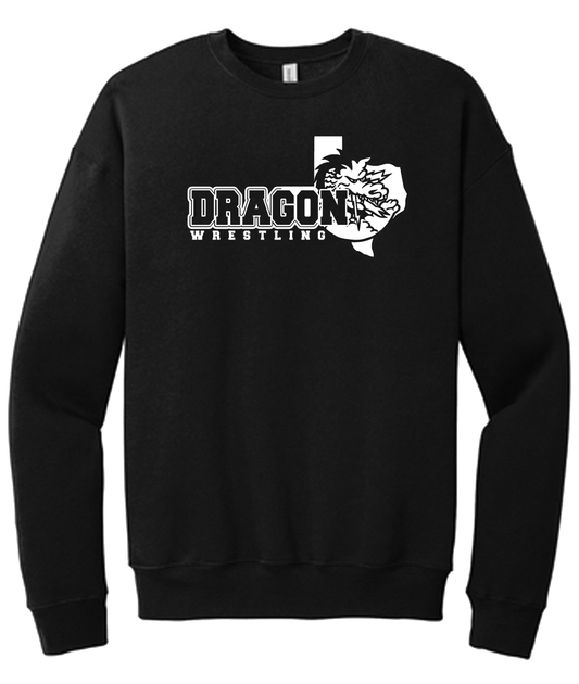 Dragon Wrestling Dragon Crewneck and Hoodies