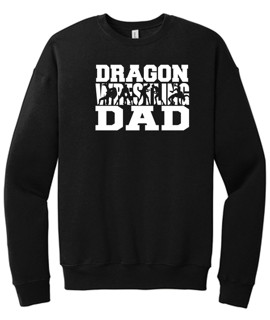 Dragon Wrestling Dad Crewneck and Hoodies