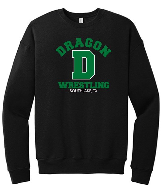 Dragon Wrestling "D" Crewneck and Hoodies