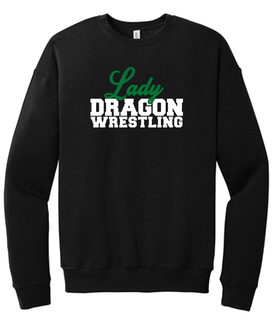 Lady Dragon Wrestling Crewneck and Hoodies