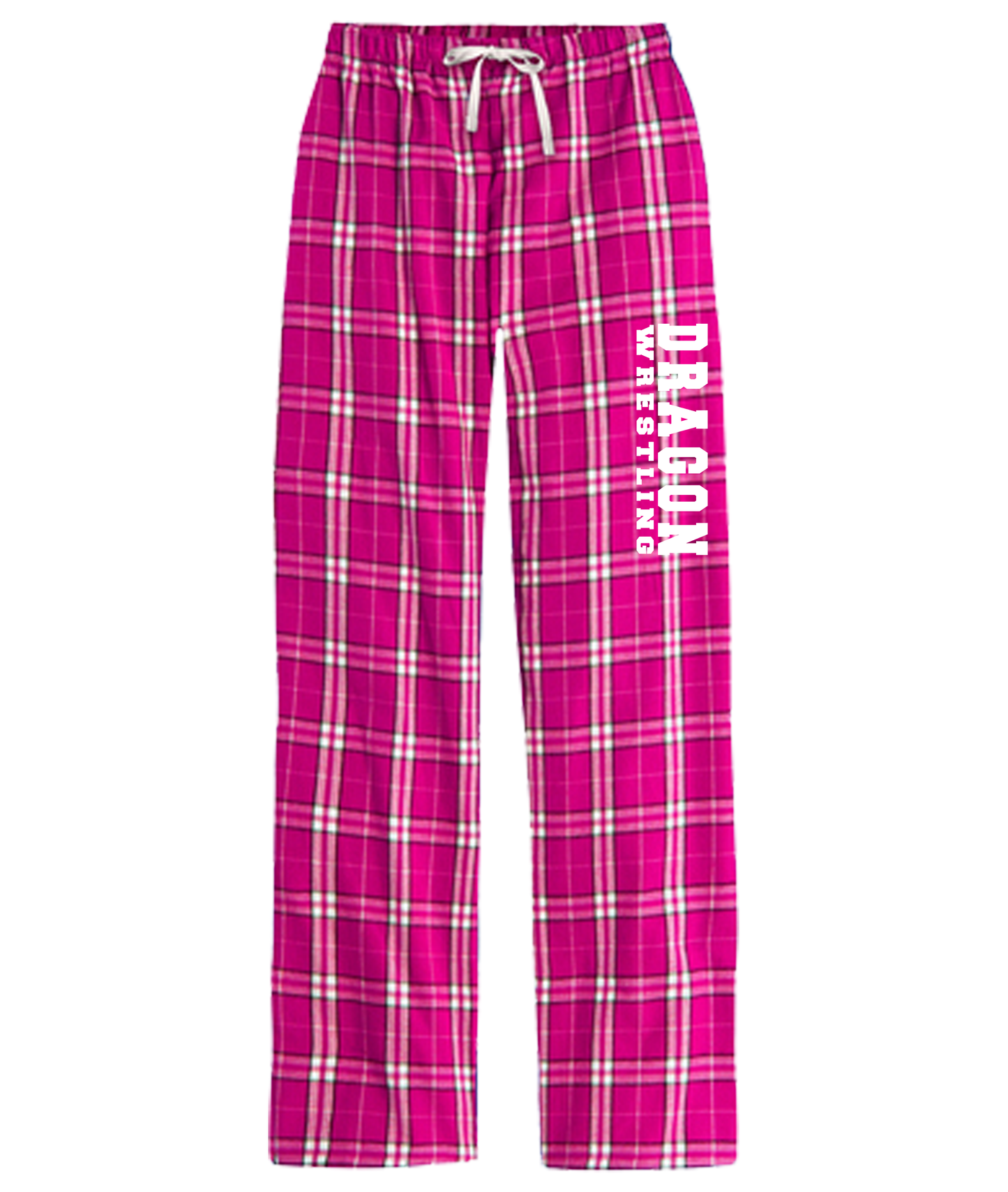 Dragon Wrestling Flannel PJ Bottoms (Women's Cut)