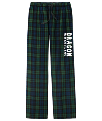 Dragon Wresting Flannel PJ Bottoms (Unisex)