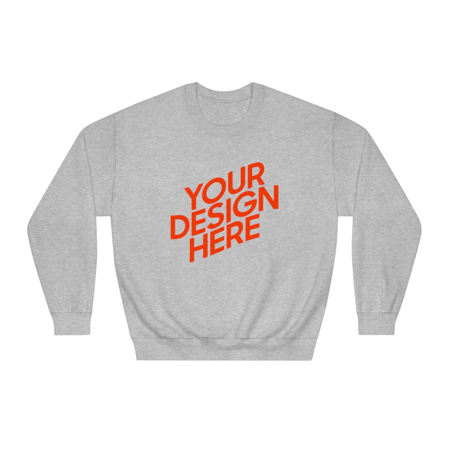 Crewneck Sweatshirt customized printing (one sided printing)