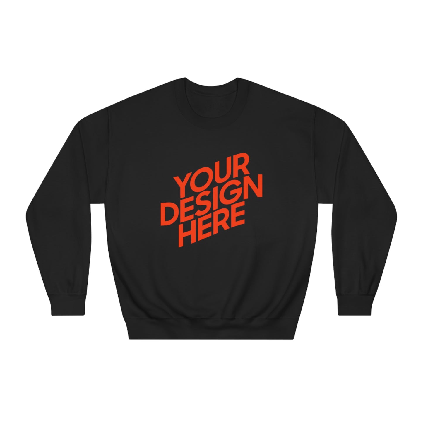 Crewneck Sweatshirt customized printing (one sided printing)