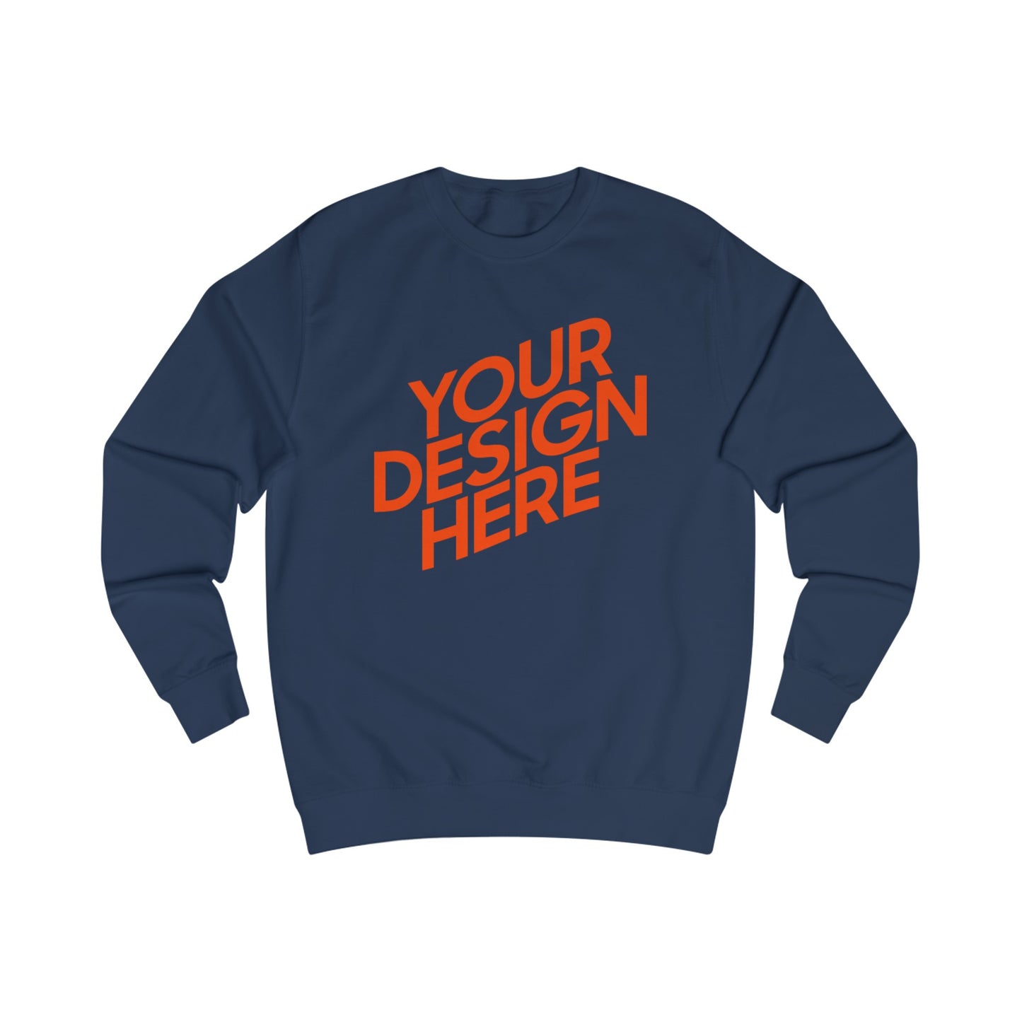 Crewneck Sweatshirt customized printing (one sided printing)