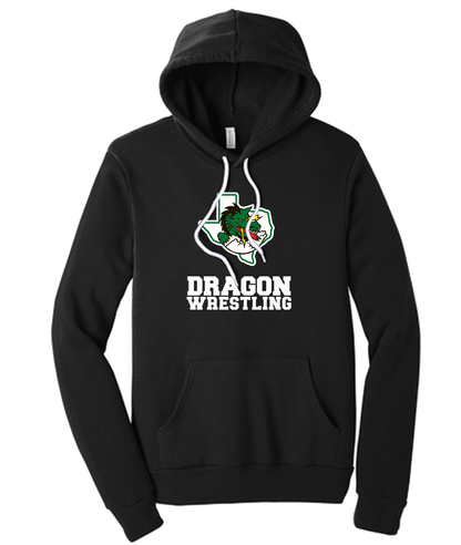 Dragon Wrestling Logo with Text Crewneck and Hoodies