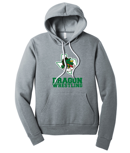 Dragon Wrestling Logo with Text Crewneck and Hoodies