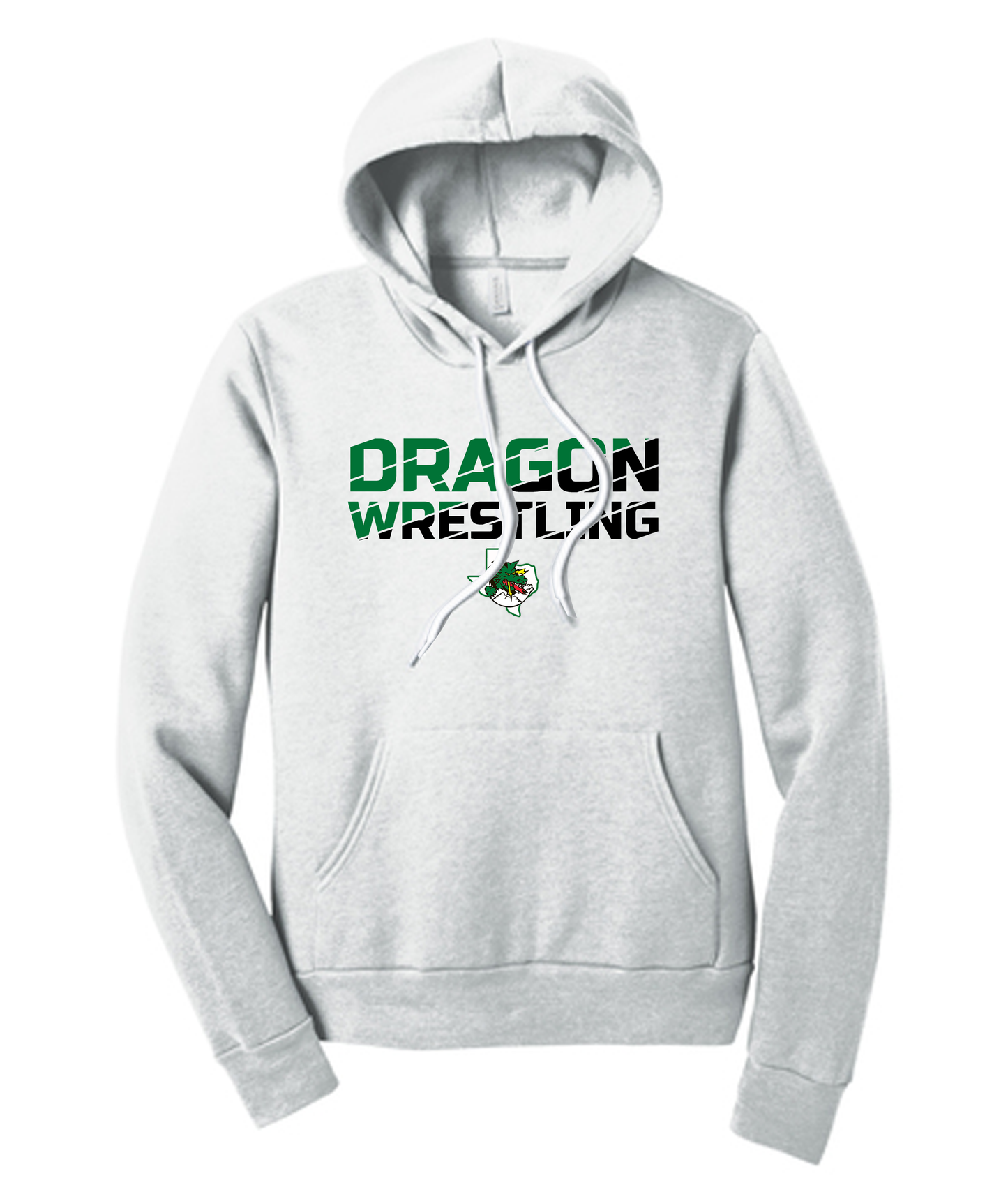 Dragon Wrestling Two-Tone Crewneck and Hoodies