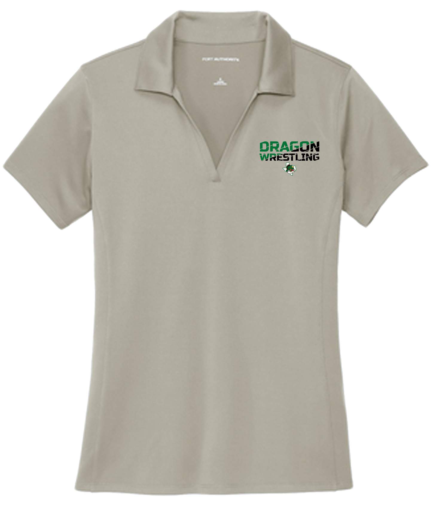 Dragon Wrestling Two-Tone Men's and Women's Performance Polo