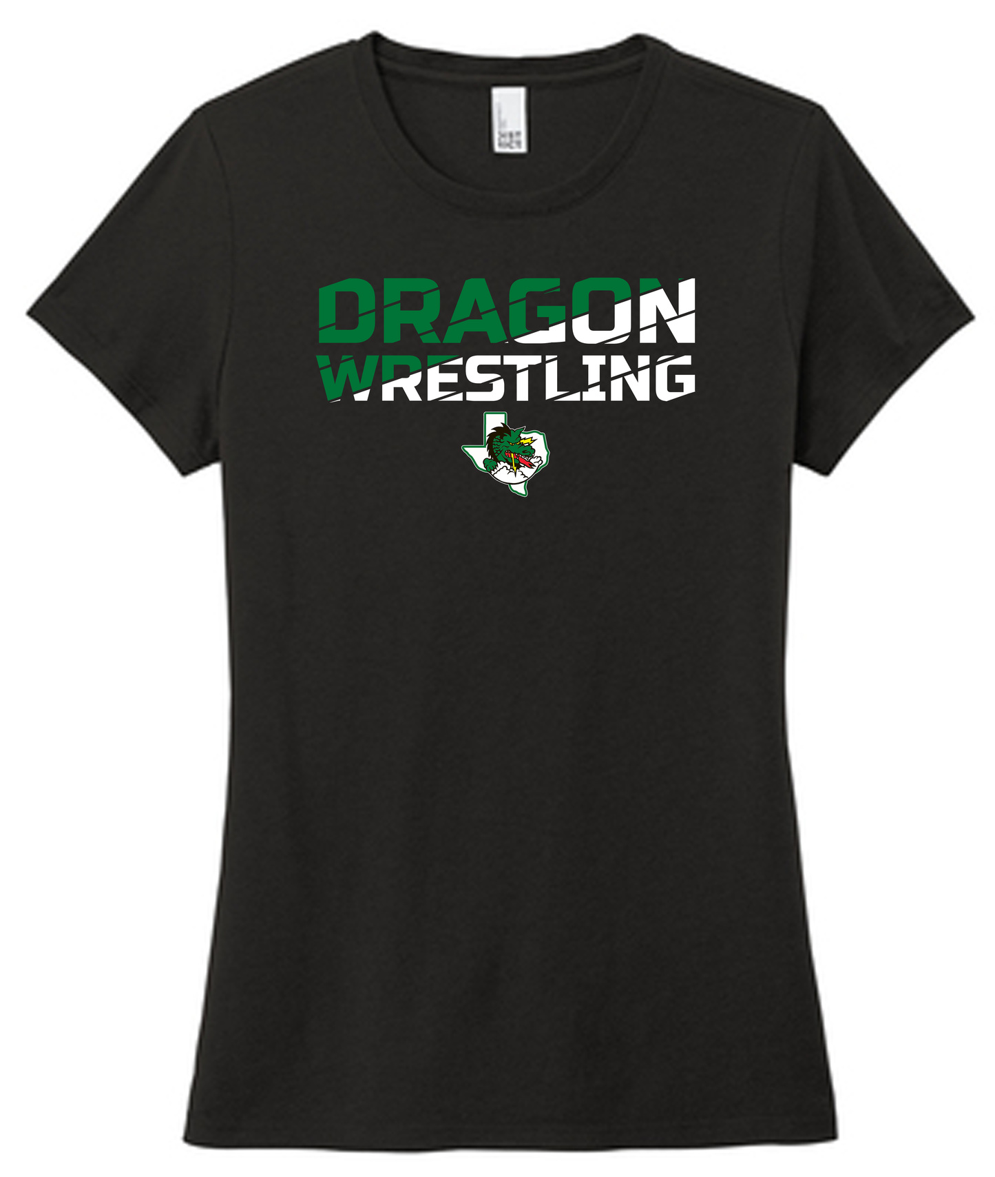 Dragon Wrestling Two-Tone Women's Cut Styles