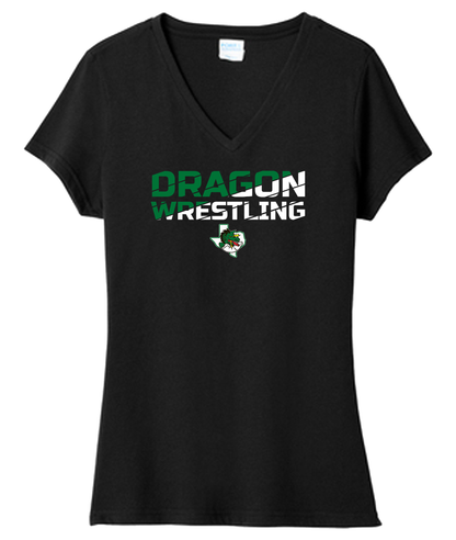 Dragon Wrestling Two-Tone Women's Cut Styles