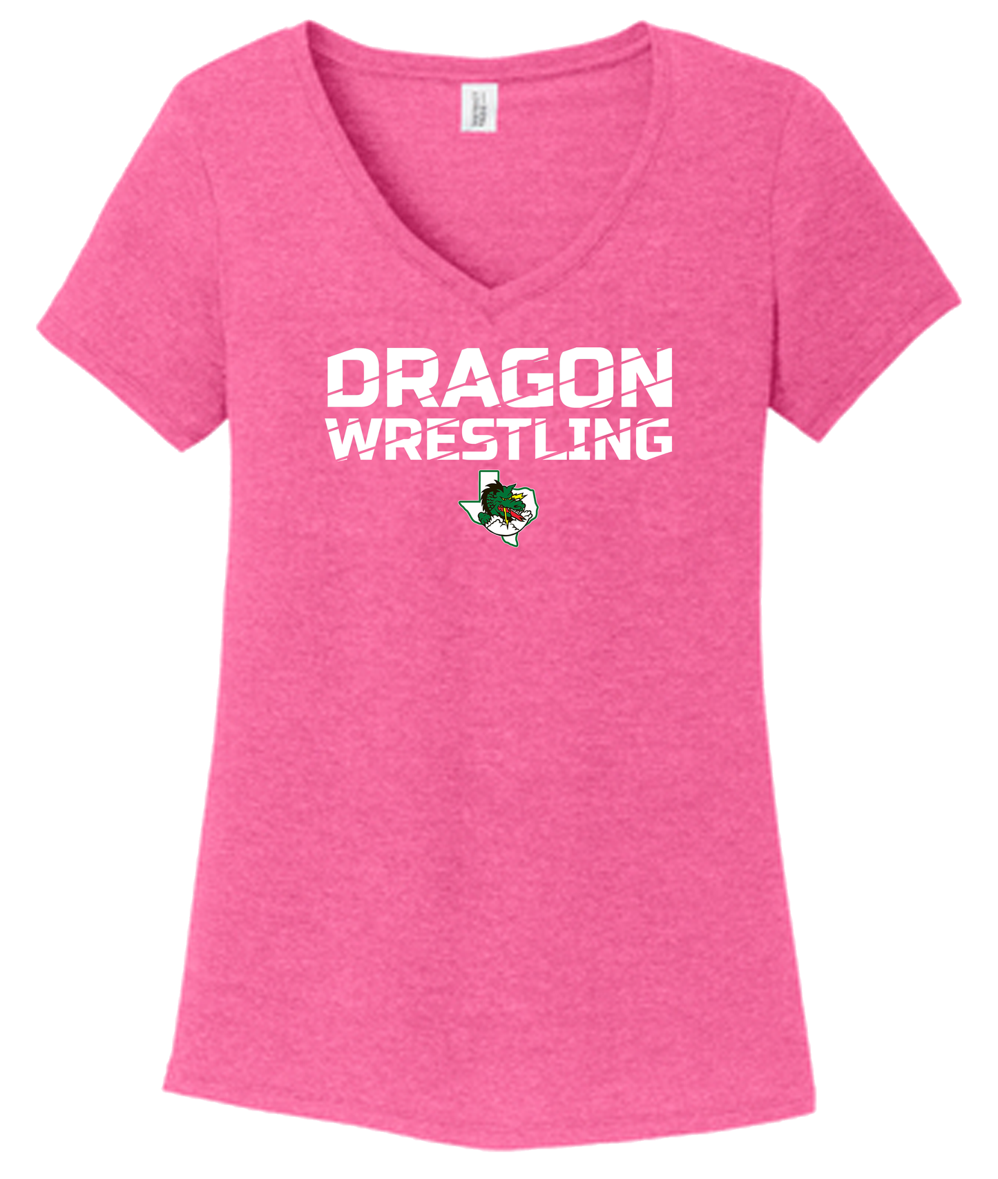 Dragon Wrestling Two-Tone Women's Cut Styles