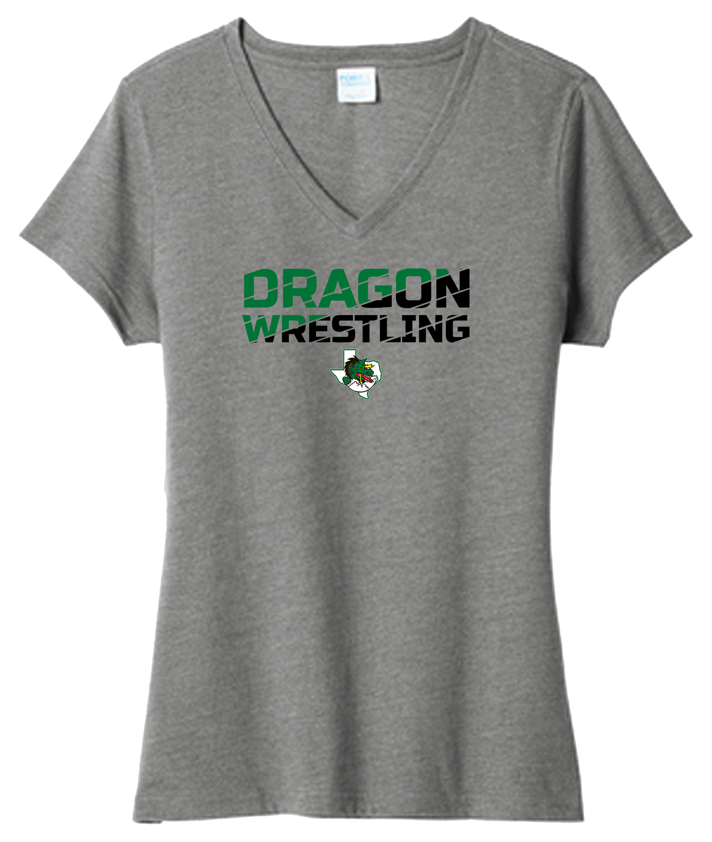 Dragon Wrestling Two-Tone Women's Cut Styles