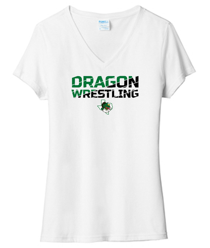 Dragon Wrestling Two-Tone Women's Cut Styles