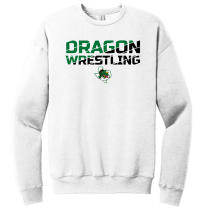 Dragon Wrestling Two-Tone Crewneck and Hoodies