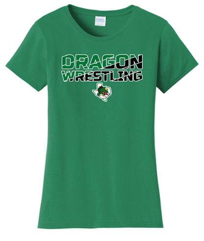 Dragon Wrestling Two-Tone Women's Cut Styles