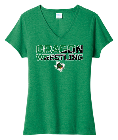 Dragon Wrestling Two-Tone Women's Cut Styles