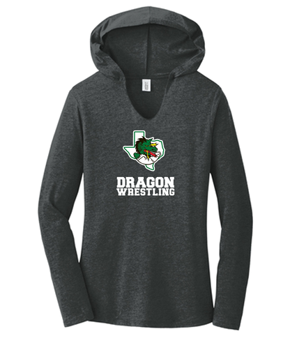 Dragon Wrestling Logo with Text  Women's Cut Styles