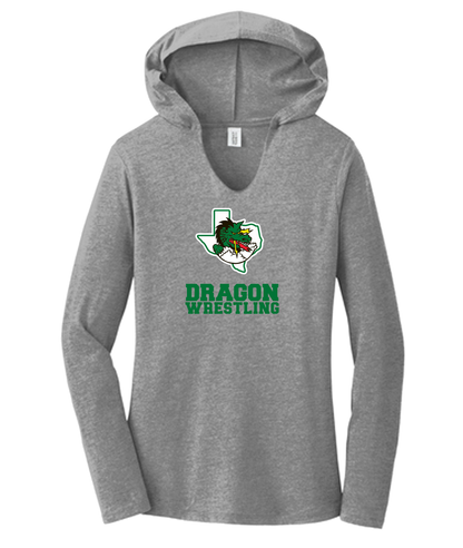 Dragon Wrestling Logo with Text  Women's Cut Styles