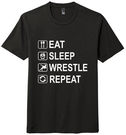 WF27 - Eat. Sleep.  Wrestle. Repeat.