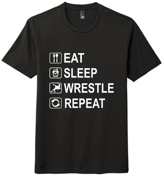 WF27 - Eat. Sleep.  Wrestle. Repeat.