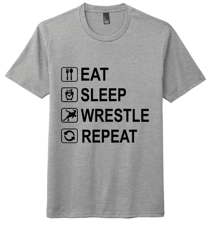 WF27 - Eat. Sleep.  Wrestle. Repeat.